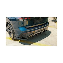 Volkswagen Tiguan 2024+ Arka Difüzör Sportif Tampon Alt Eki Premium Body Kit Görünüm