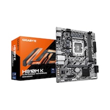 H810m K Anakart Intel Core Ultra Seri 2 İşlemciler, 3+1+2 Faz Vrm, 6400 Mhz'e Kadar Ddr5, 1 X M.2 Pcıe 4.0, 1 Gbe Lan, Usb 3.2 Gen 1