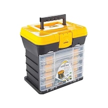 Asr-2089 Organizerli Hobby Tabure / Takın Çantası Beyaz