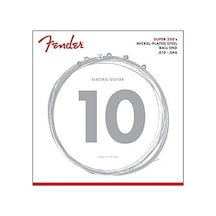 Fender 0730250406 Super 250 Nickel Plated Steel Elektro Gitar Tel