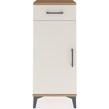 Arges Komodin Tek Raflı Tek Çekmeceli Tek Kapaklı 44x30x106 Çam-aytaşı Atlas Çam