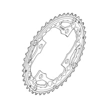 Shimano 24t-ae Aynakol Dişlisi Fc-t551 Fc-m610/fc-t611/fc-t521 3x10 104mm Bcd 4 Kollu Siyah
