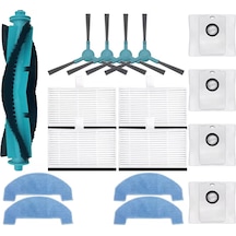 Junzhuodianpu Conga 2499 Ultra Home Advanced / Atvel Smartgyro R80 Elektrikli Süpürge Ana Fırça, Yan Fırçalar, Hepa Filtre, Paspas Toz Torbası