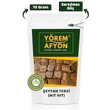 Yörem Afyon Doğu Geleneksel Tıp'ın Arındırıcı Mirası Hakiki Şeytan Tersi, Hıt Hıt Ferula Assafoetida 70gr