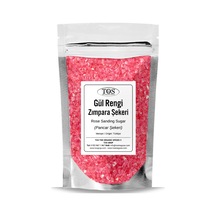 Tos The Organic Spices Gül Rengi Zımpara Şekeri 1 KG Rose Sanding Sugar
