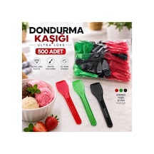 Dondurma Kaşığı Ultra Lüks Renkli 500 Adet Karışık - 921309661