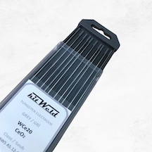 Tungsten Elektrot Gri Ø2.0x175mm. - 1 Paket 10 Adet