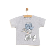 Loney Tunes Looney Tunes Bugs Bunny Tshirt Erkek Bebek 24yltsetst001 Grimelanj 24YLTSETST001_GriMelanj