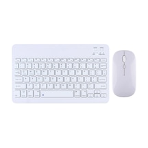 Fuchsia Sunny Renkli İnce Zarif Bluetooth Bağlantılı Çok Amaçlı Klavye Mouse Set Lazer