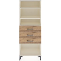 Arges Dolap 3 Raflı 3 Çekmeceli 60x30x163 Aytaşı-çam Aytaşı