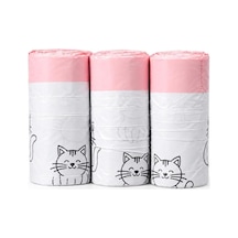 Haustier Clb-01 Otomatik Kedi Tuvaleti Büzgülü 3x15 Çöp Poşeti