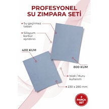 Starcke Su Zımparası Seti 400-800 Kum 230x280 Mm 2 Parça Islak Kuru Tabaka