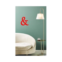 Ahşap Çiçek Işlemeli & Harfi Duvar Dekoru 30 Cm Mdf Tablo