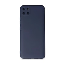 Realme C11 Uyumlu Kılıf Nano İçi Kadife Silikon - Lacivert