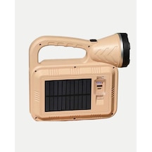 Zero Land Solar Alev Işığı Cob Teknolojili Tnabilir El Feneri Ve Glblseme - 27 Kamp Lambası Diğer