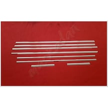 Db Chrome Mercedes Viano W639 Kısa Şasi Cam Çıtası Nikelajı 2004-2014 8 Parça P.çelik