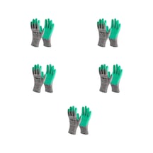 Mafel Mf-80 Camcı Yeşil Lateks İş Güvenlik Eldiven - 10/xl - 5 Çift - Paket