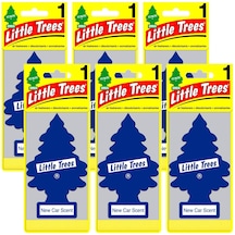 Little Trees New Car Scent Asma Oto Kokusu 6 Adet