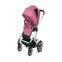 Cybex Talos S Lux (Silver-Magnolia Pink) (Konforlu Bebek Arabası)
