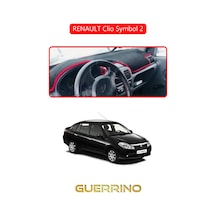 Renault Clio Symbol 2torpido Koruma Halısı Kırmızı Kenar