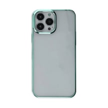 Apple İphone 14 Pro Kılıf Element Silikon - Yeşil Çok Renkli