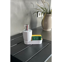 Nova Pure Hazneli Sıvı Sabunluk-beyaz Siyah