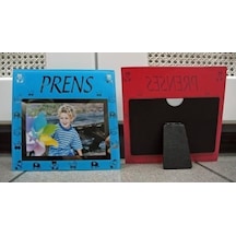 Erkek Çocukları Için 13X18Cm Fotoğraflar Için Cam Çerçeve-Mavi