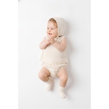 Tiffany Baby & Kids Müslin Glow Tasarımlı 3lü Set Bej