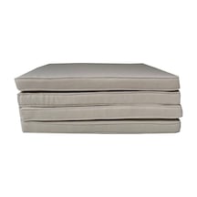 Koton Açık Bej Fitilli 53x46 Cm 4 Parça Sandalye Koltuk Minder Seti Bej-açık Bej