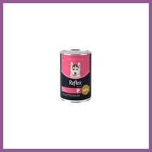 Reflex Plus Pate İçinde Et Parçacıklı Kuzu Etli Yavru Köpek Konservesi 395 Gr Rengaren