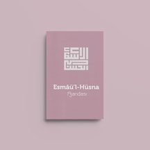 Esmaül Hüsna Ajandası Pembe Karton Kapak Çok Renkli