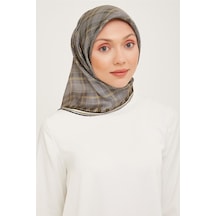 Armine Twill İpek Eşarp 23ka9029 54 - Sarı