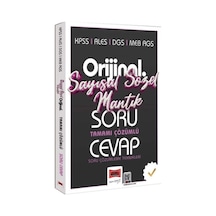 Yargı Yayınları Kpss Ales Dgs Meb Ags Orijinal Sayısal Sözel Mantık Tamamı Çözümlü Soru Cevap Kitabı