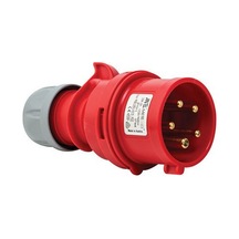 Mete Enerji 5x16a. Ip44 Düz Fiş- Vidalı Bağl. 406105v