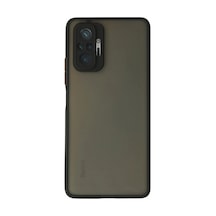 Xiaomi Redmi Note 10 Pro Uyumlu Kılıf Montreal Silikon Kapak - Siyah