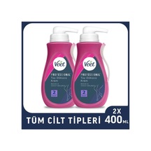 Professional Tüm Cilt Tipleri Tüy Dökücü Krem 2 X 400 Ml Ekonomik Set