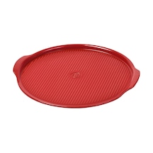 Emile Henry Pizza/fırın Kabı Yuvarlak 40 Cm Kırmızı/burgundy -347614 - Siyah