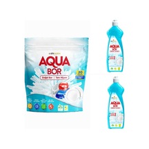Doğal Mineralli Bulaşık Tableti 30 Adet Kapsül+2 Adet Bulaşık Elde Yıkama Deterjanı.