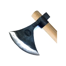 Keserli Saplı Büyük Ay Balta 90 Cm - Dövme Çelikten