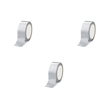 Omeyva Takviyeli Tamir Bandı - İzolasyon Onarım Çadır Bandı - Gri - 48 Mm X 10 Yrd - 3 Rulo