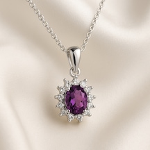 Ariş Ametist Altın Kolye N11.20359