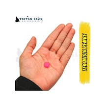 Tek Mısır Tanesi Formunda Pembe Sazan Boncuğu 11.5 X 6.5 Mm İç