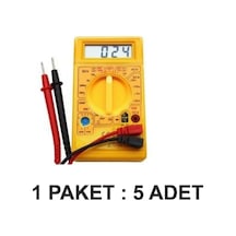 Digital Multimetre Dt-830d Avometre Paket 5 Li