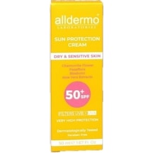 Alldermo SPF50+ Kuru Hassas Cilt Krem 50 ML