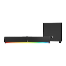 64w Gaming Soundbar İle Bluetooth Ve Usb Bağlantısı