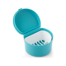 Warwick Sasco Kapaklı Protez Diş Kabı Mavi