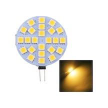 Sones G4 24 Led Smd 5050 288lm 2800-3200k Kademesiz Karartma Enerji Tasarruflu Işık Pin Tabanı Lamba Ampul, Dc 12v