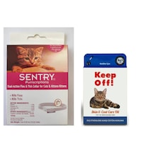 Keep Off Kedi Pire Damlası + Sentry Kedi Pire Tasması