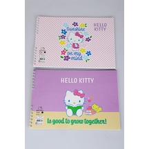 Dekomus İle Lisanslı Hello Kıtty "tekli" Resim Defteri 17 24 Cm 15 Yaprak