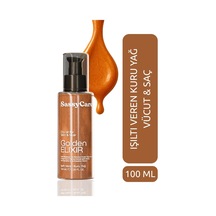 Lexroo Kuru Yağ Golden Elixir Cilt, Saç Ve Vücut İçin Işıltı Veren Besleyici Bakım Yağı 100 Ml